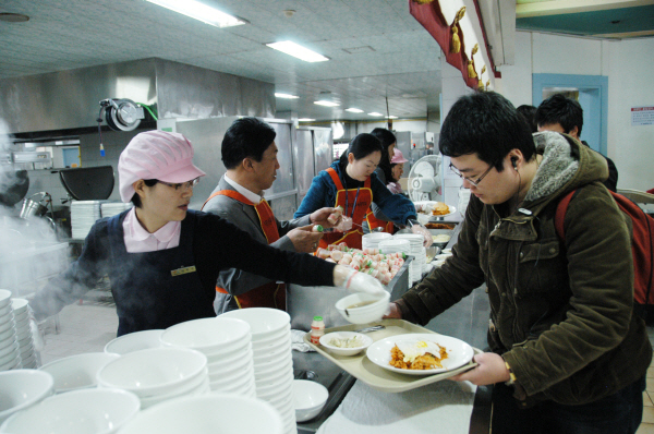  ‘고객섬김 마음’ 밥에 담아드려요~