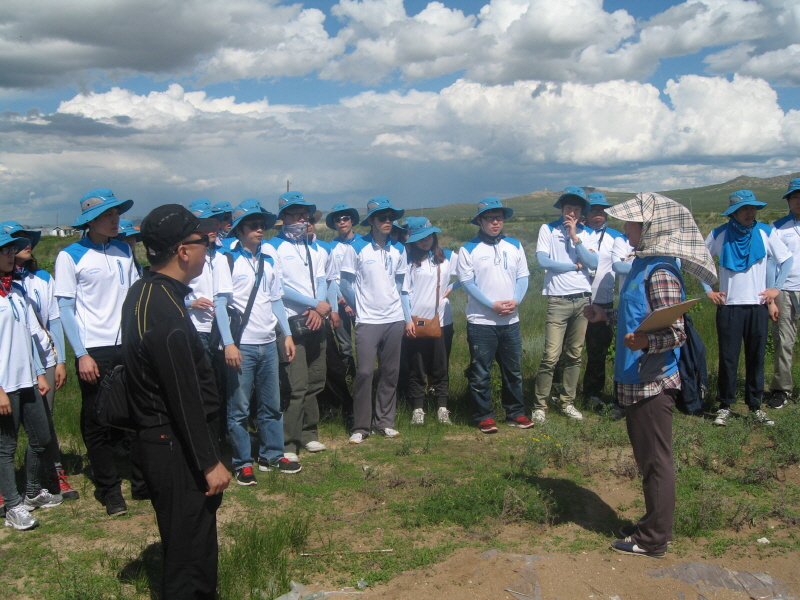＇한기대 몽골 바양노르 해외봉사＇ 뜨거운 현장
