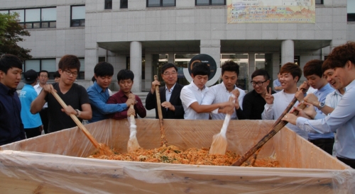 한국기술교육대 총학생회 ‘비빔밥 나눔행사’ 로 한마음