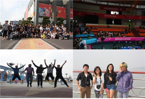 Field trip unites KOREATECH students at 2014 Asia Games