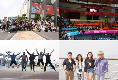 Field trip unites KOREATECH students at 2014 Asia Games