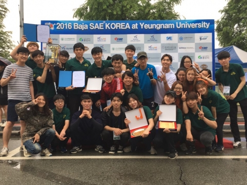 코리아텍 자연인팀 ‘국제대학생 자작자동차대회’ 종합 3위