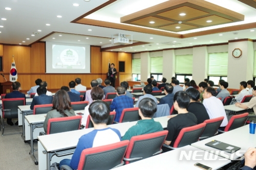 [뉴시스] 민상기 건국대 총장, 코리아텍 특강