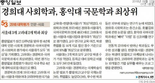 [중앙일보] [경영학]학생 스타트업 산실 고려대 … 글로벌 뱅커 키우는 이화여대