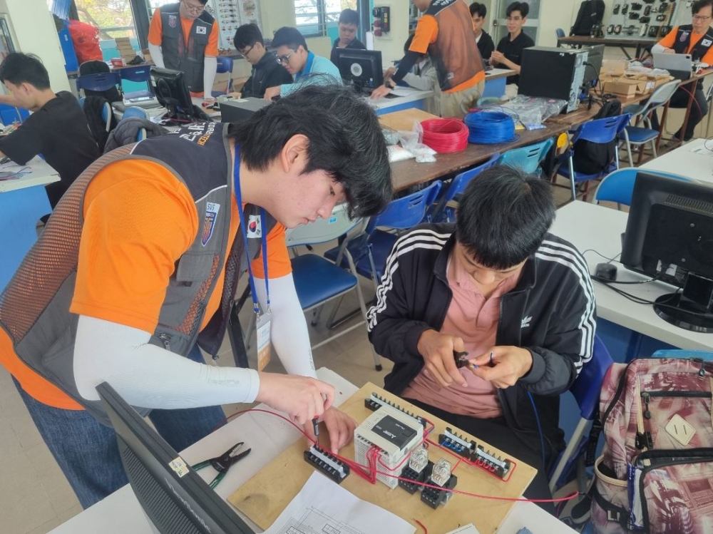 한국기술교육대, 베트남서 동계 국외 기술교육봉사 성료
