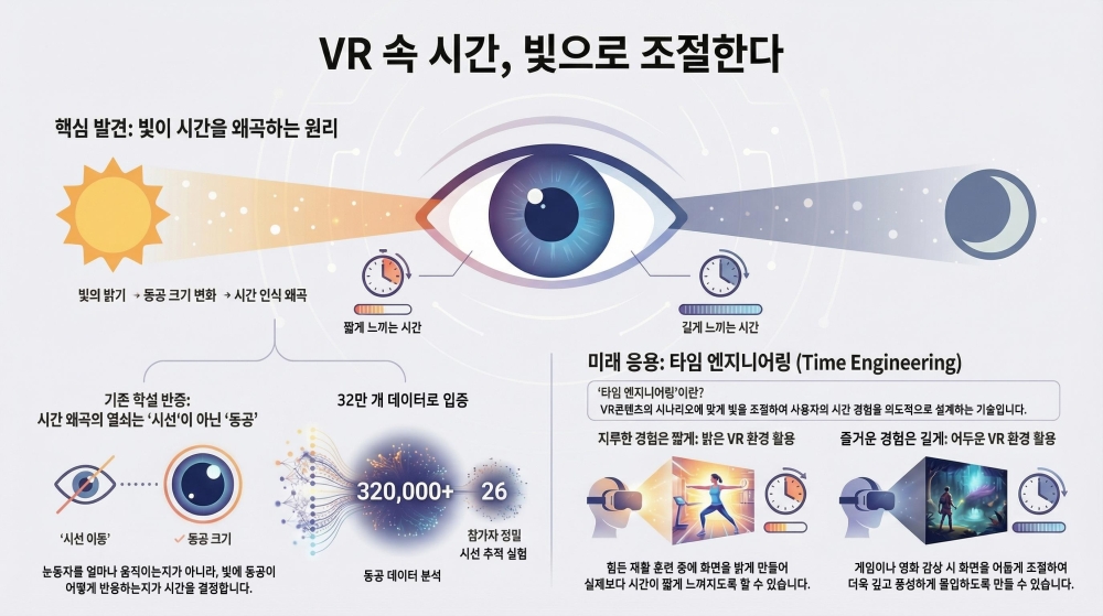 "VR(가상현실) 속 시간, 빛으로 조절“ 박지섭 한국기술교육대 교수,  세계 최초 '타임 엔지니어링' 실증