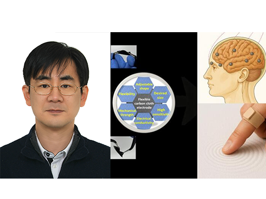 컴공 김상연 교수 연구팀,<br> 피부 촉감을 이해하는 탄소 섬유 센서 개발