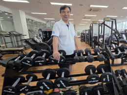 교내 헬스장 싹 바꿨다…<br/>김재우 교수의 특별한 ‘기부’